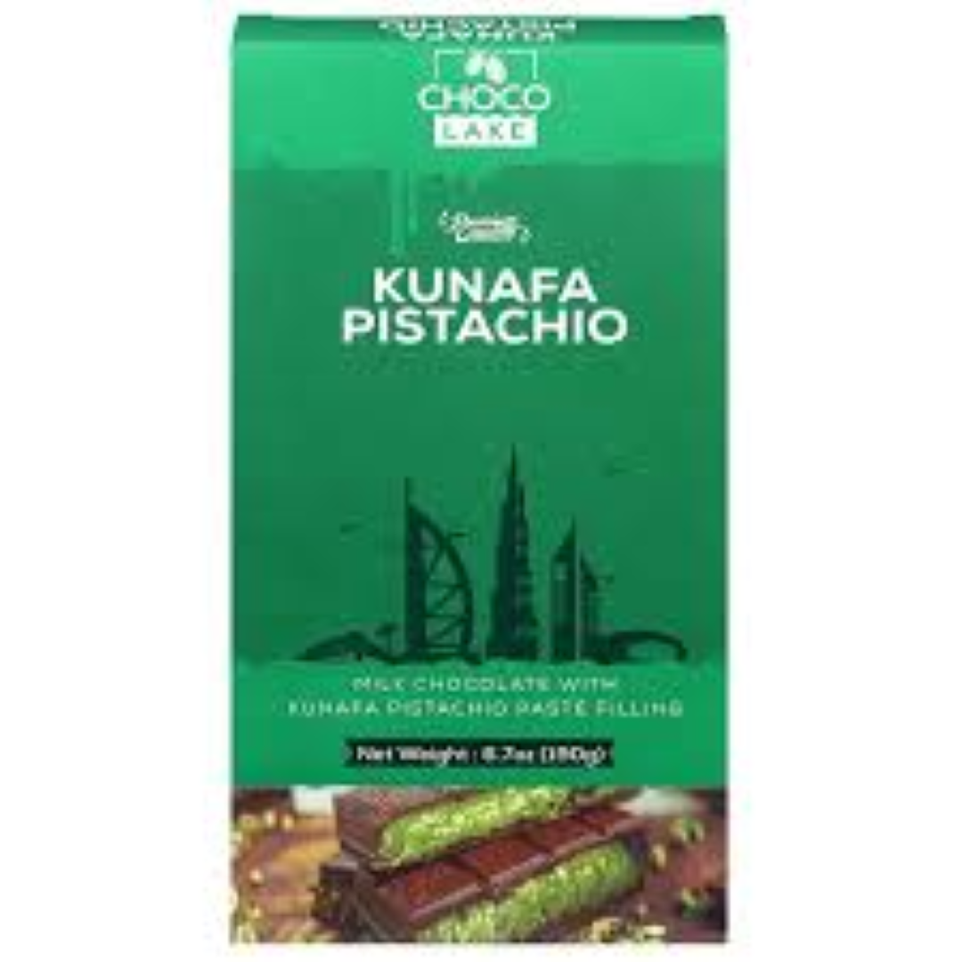 CHOCOLAKE MILK CHOCOLATE KUNAFA PISTACHIO 190G